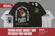 oversize Washed T Shirt PSD Mockup, a Shirt Mockup by NH graphic (Thumbnail 1 of 4)