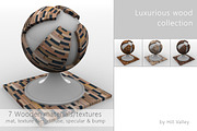 7 Luxurious Wooden materials, a Textures & Material 3D Model by DutchDigitalDesign (Thumbnail 2 of 4)