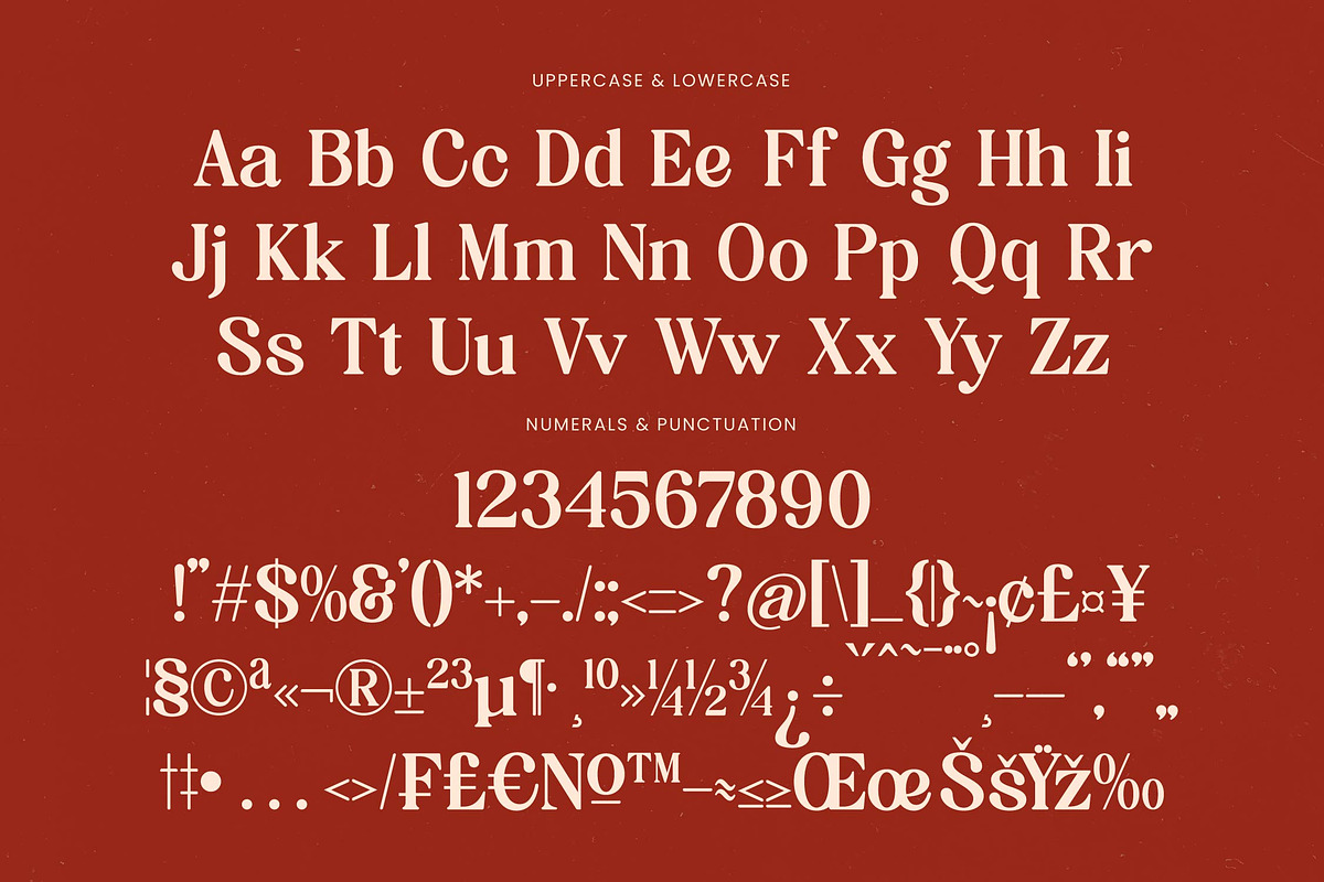 Candle Midnight Groovy Serif, a Serif Font by timelesstype.co (Photo 18 of 20)