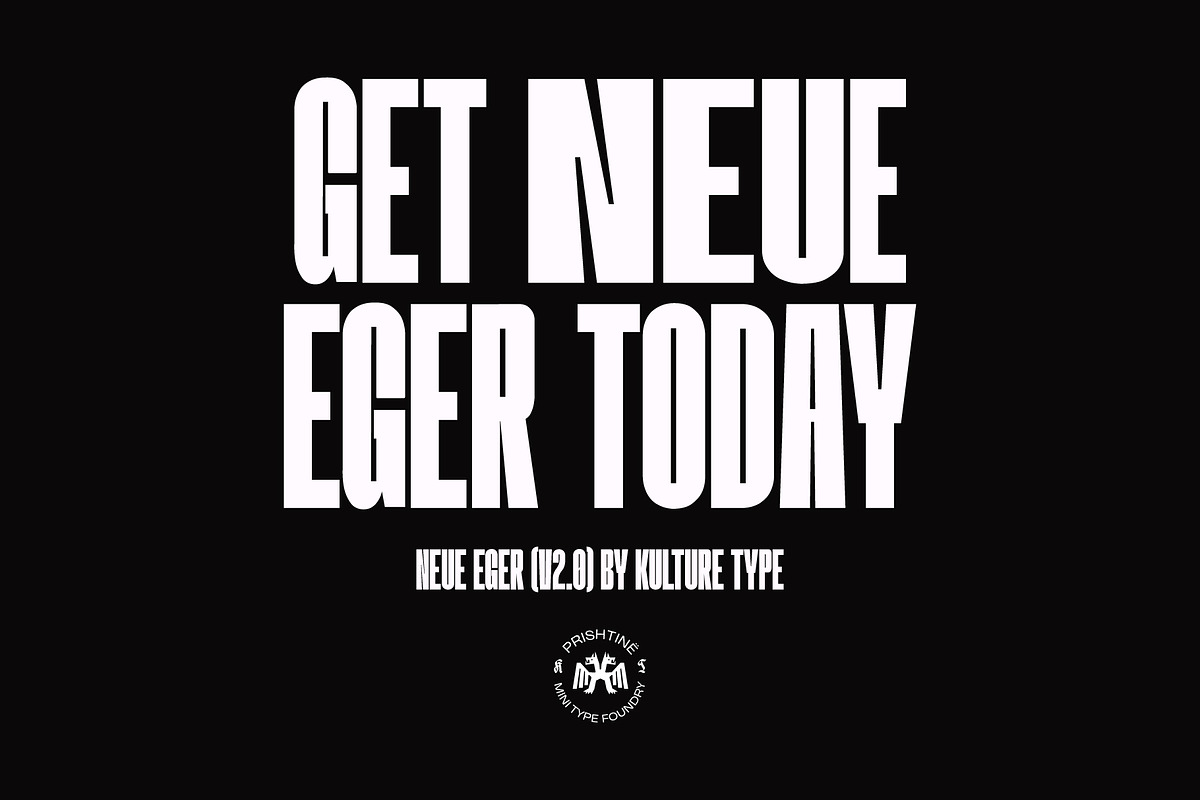 Neue Eger - Display Type, a Sans Serif Font by Kulturë Type (Photo 9 of 9)