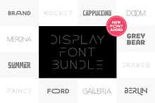 DISPLAY FONT BUNDLE
