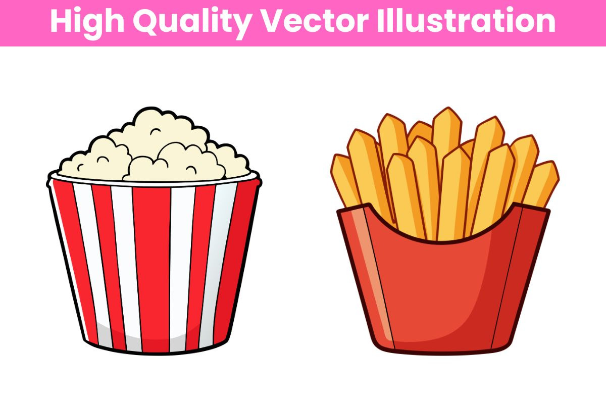 Food & Dessert Clipart Bundle, a Food Illustration by Awieee1 (Photo 4 of 5)