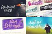Supreme Spirit Brush Font, a Font by Cruzine (Thumbnail 8 of 10)