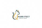 Purr Fect Creations, a Branding & Logo Template by Logocreative (Thumbnail 2 of 2)