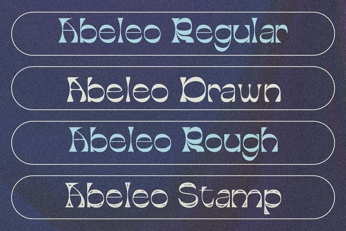 Abeleo Vintage, a Sans Serif Font by Craft Supply Co. (Photo 2 of 8)