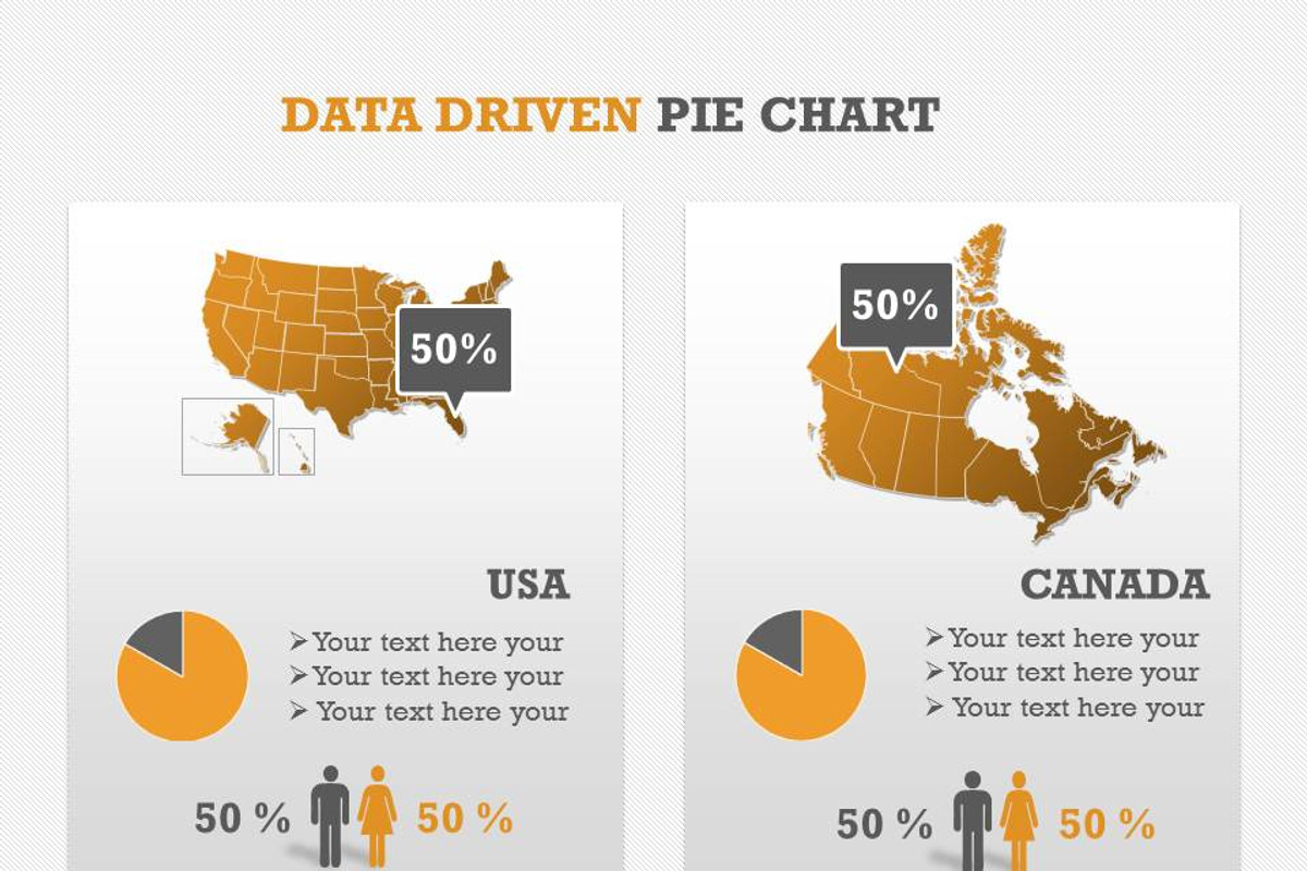 Maps P1 USA Canada, a Presentation Template by Yes Presentations (Photo 3 of 5)