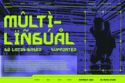 Megabeat - Retro Futurism Fonts, a Sans Serif Font by Invasi Studio (Thumbnail 10 of 10)