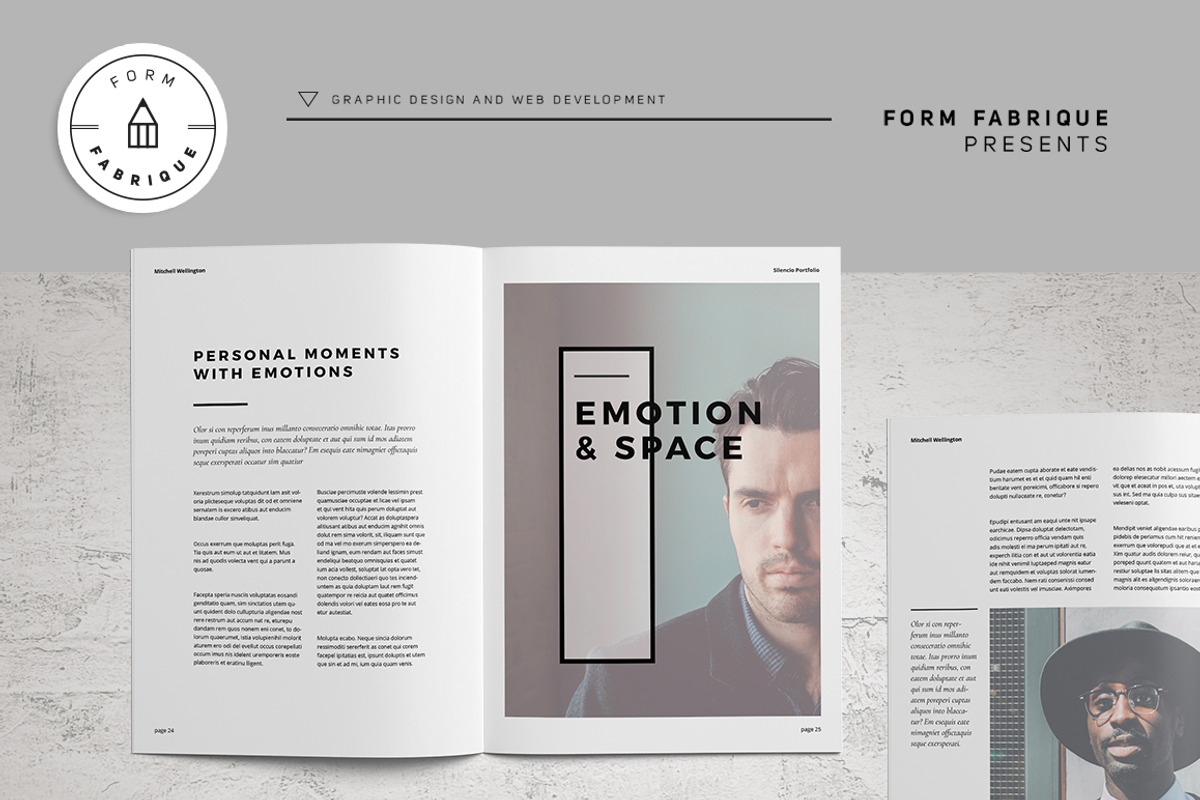 Silencio Portfolio, a Brochure Template by Form Fabrique (Photo 16 of 21)
