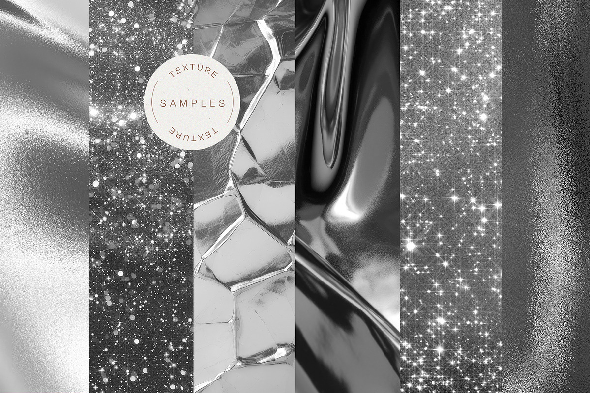 60 Gold&Silver Foil Glitter Textures, a Texture Graphic by NassyArt (Photo 5 of 12)