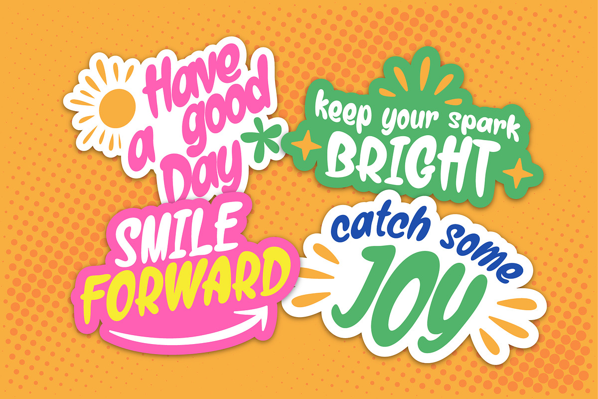Gumybops - Bubble Display Font, a Sans Serif Font by Snape Design Studio (Photo 11 of 12)