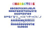 Groovy Giggles Font, a Symbol Font by Miss Tiina (Thumbnail 2 of 5)
