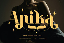 Anika Elegant Display Serif Font