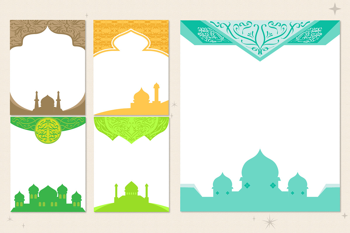 30 mosque footer and header, a Flyer Template by Pikgura (Photo 3 of 4)