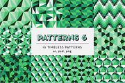 PATTERNS BUNDLE: 100 Geo Patterns, a Pattern Graphic by kloroform (Thumbnail 26 of 45)