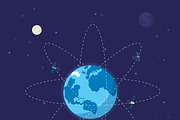 Space Illustration Set, an Illustration by smithytomy (Thumbnail 3 of 5)