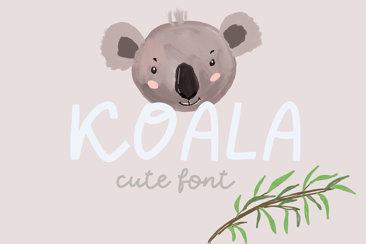 Koala | charming font, a Script Font by Art pages (Photo 1 of 12)