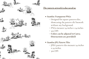 Refined Pirate Toile de Jouy Print, a Background Graphic by Hughes Studio (Thumbnail 6 of 8)