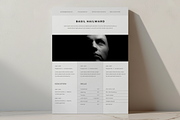 Resume With Big Profile Photo, a Resume Template by Filip Studio (Thumbnail 1 of 4)