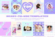 Y2K Instagram Post n Story Templates, a Social Media Template by Hell Yeah Designs (Thumbnail 6 of 10)