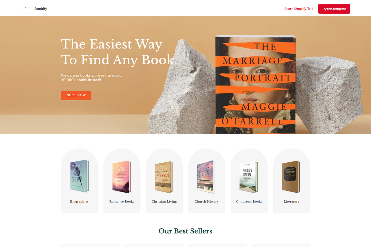 Bookify Store Shopify Template, a Shopify Template by LTheme (Photo 1 of 2)