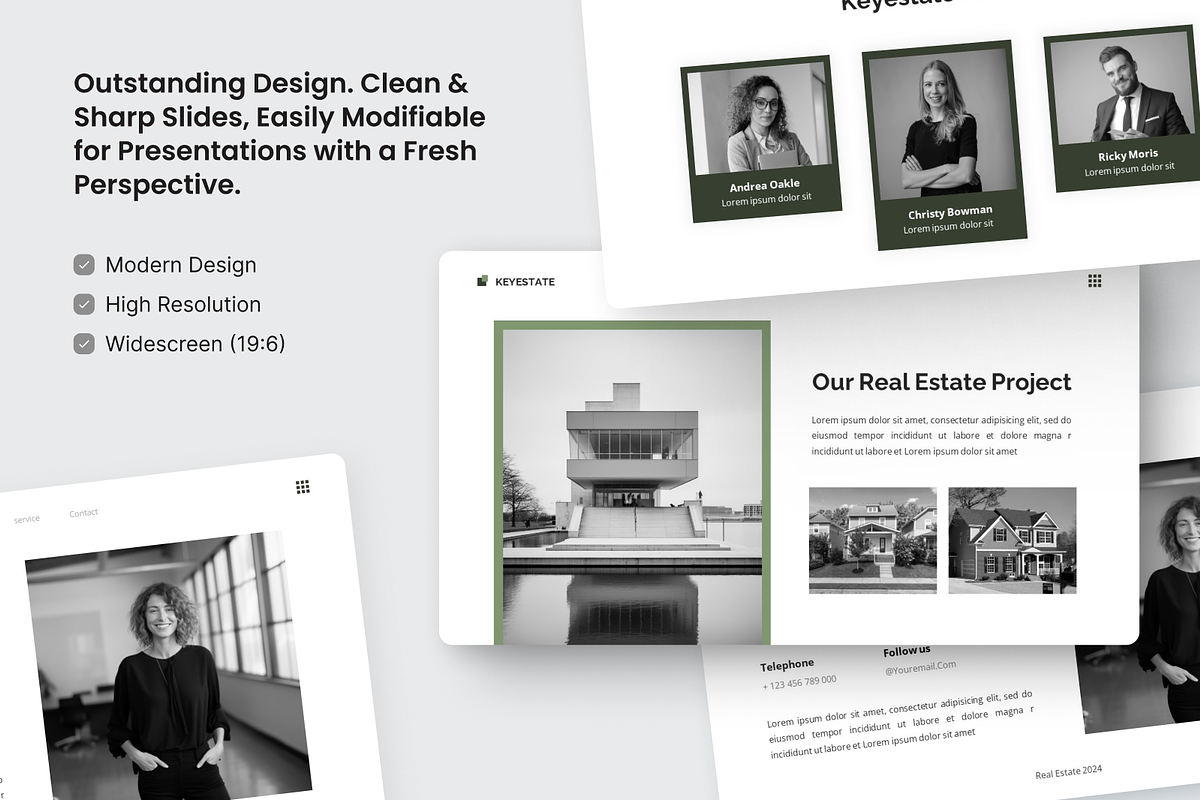 Keyestate - Real Estate Power Point, a Presentation Template by SquidPixey (Photo 3 of 6)
