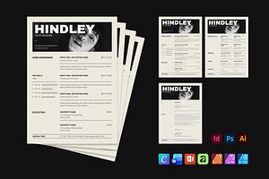 Resume CV Template | Canva, a Resume Template by ElvinPrint