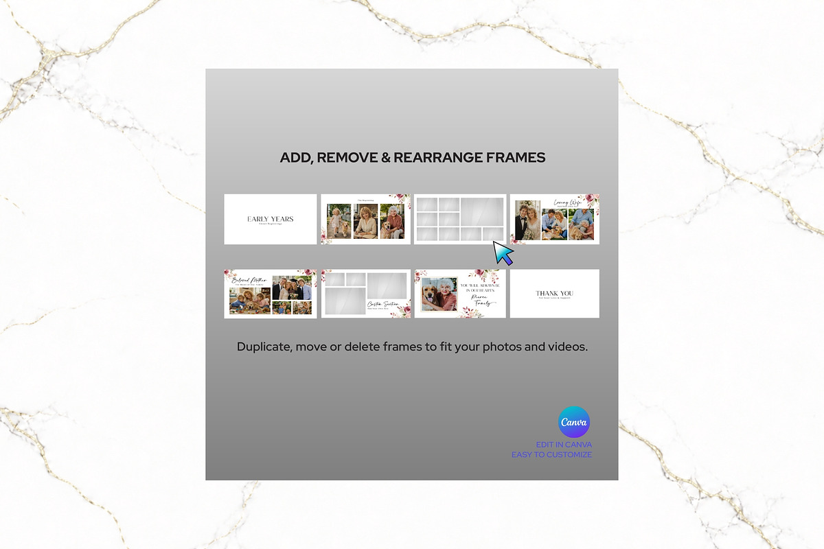Funeral Slideshow Canva FS006, a Presentation Template by TyphoonStudio (Photo 7 of 8)
