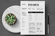 Invoice Design Template, a Stationery Template by MightyDesign (Thumbnail 1 of 8)
