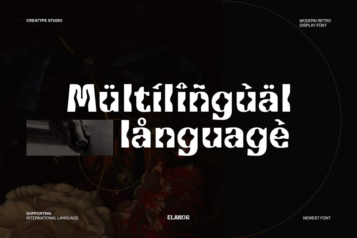 Elanor Retro Display, a Serif Font by Creatype Studio (Photo 5 of 10)