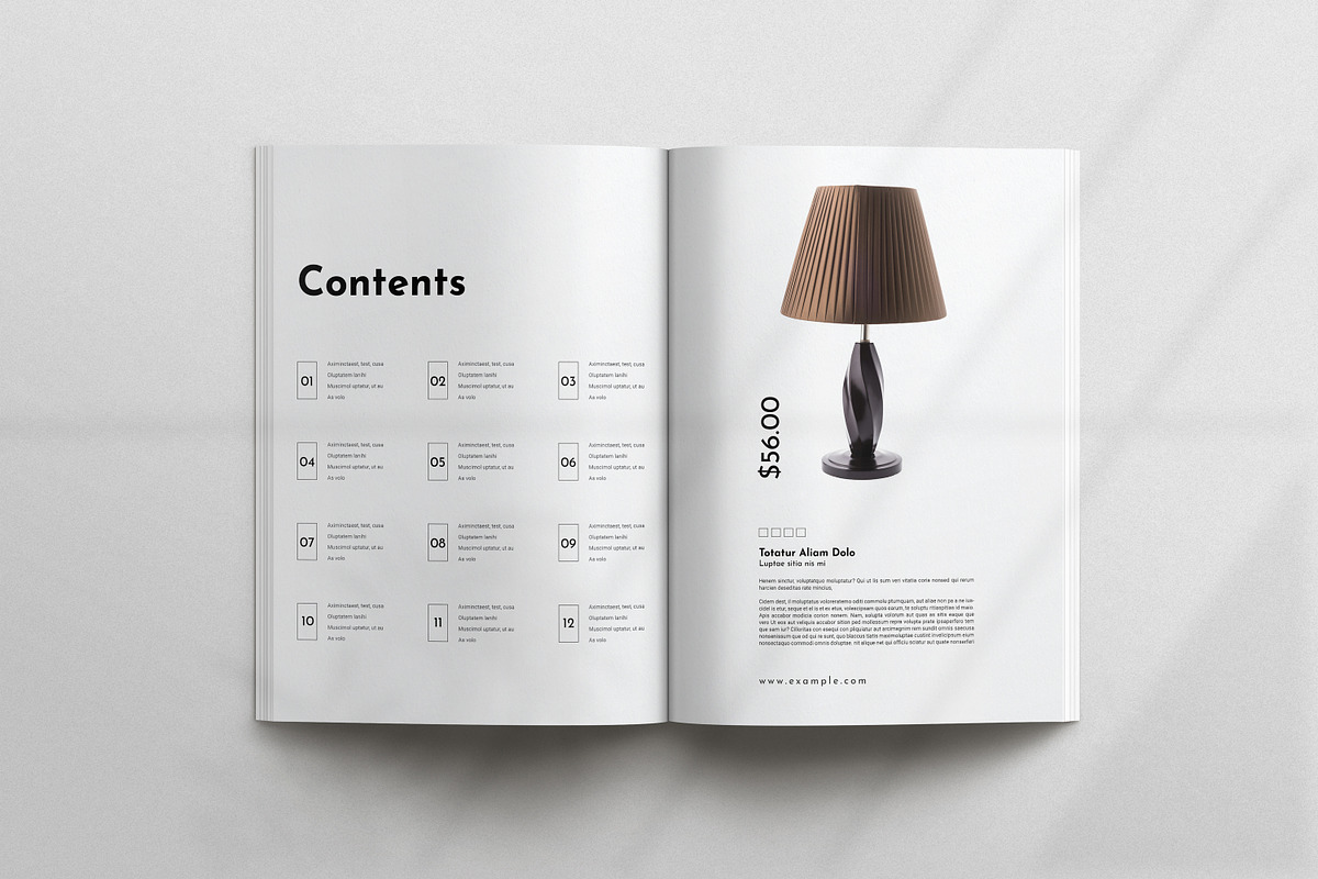 Catalog Brochure Template, a Brochure Template by PrintIdea (Photo 2 of 9)