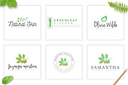 70 Elegant Floral Logo Bundle, a Branding & Logo Template by XpertgraphicD (Thumbnail 15 of 16)