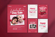 Valentine's Day Flyers Bundle, a Flyer Template by Saman Osama (Thumbnail 1 of 7)