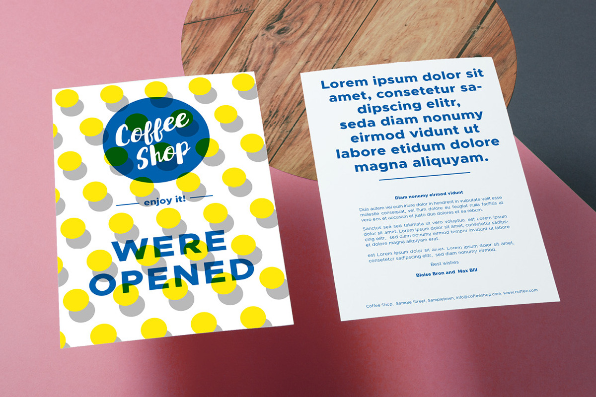 The Coffee Shop Branding, a Branding & Logo Template by Studio ZACK (Photo 3 of 5)