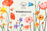Flowers Bundle - 3 collections, an Illustration by Manimanisa (Thumbnail 7 of 16)