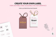 The Designer Label Creators Kit, a Branding & Logo Template by Graphic Ghost (Thumbnail 4 of 14)