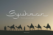 Saihat Arabic Typeface, a Script Font by alit design (Thumbnail 15 of 15)