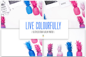 Styled Pineapple Flatlay Bundle v.1