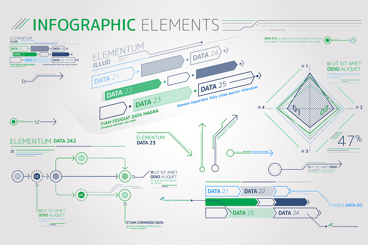 Infographic Elements, a Graphic by ConceptCafe (Photo 9 of 11)