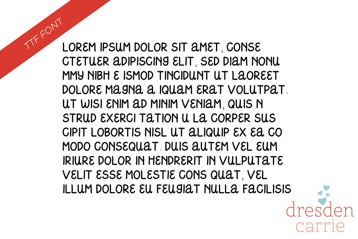 Avery Hand-Drawn Font preview 2