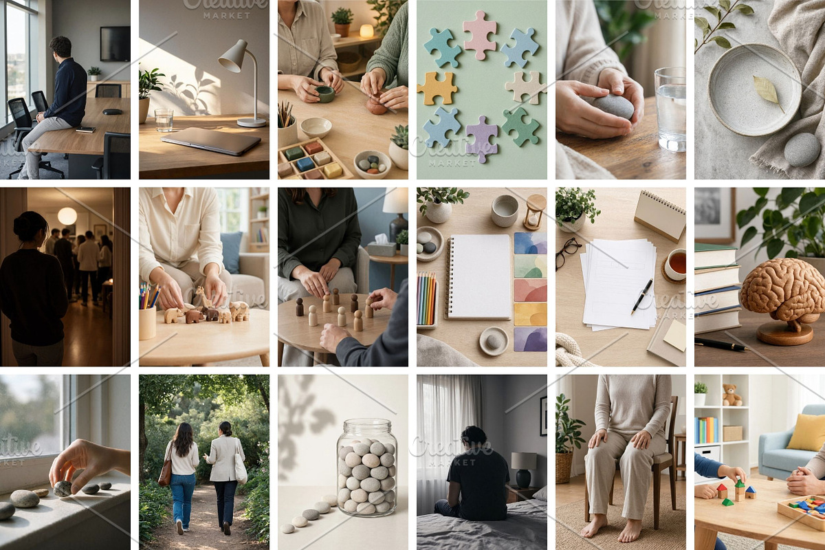 95 Psychology Photos for Therapists, a Business Photo by Selenique Studio (Photo 9 of 13)