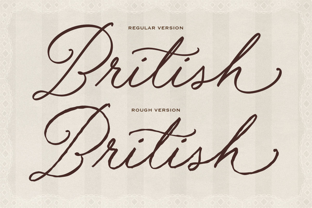 British Poems - Old Handwritten Font, a Script Font by Sarid Ezra (Photo 4 of 11)