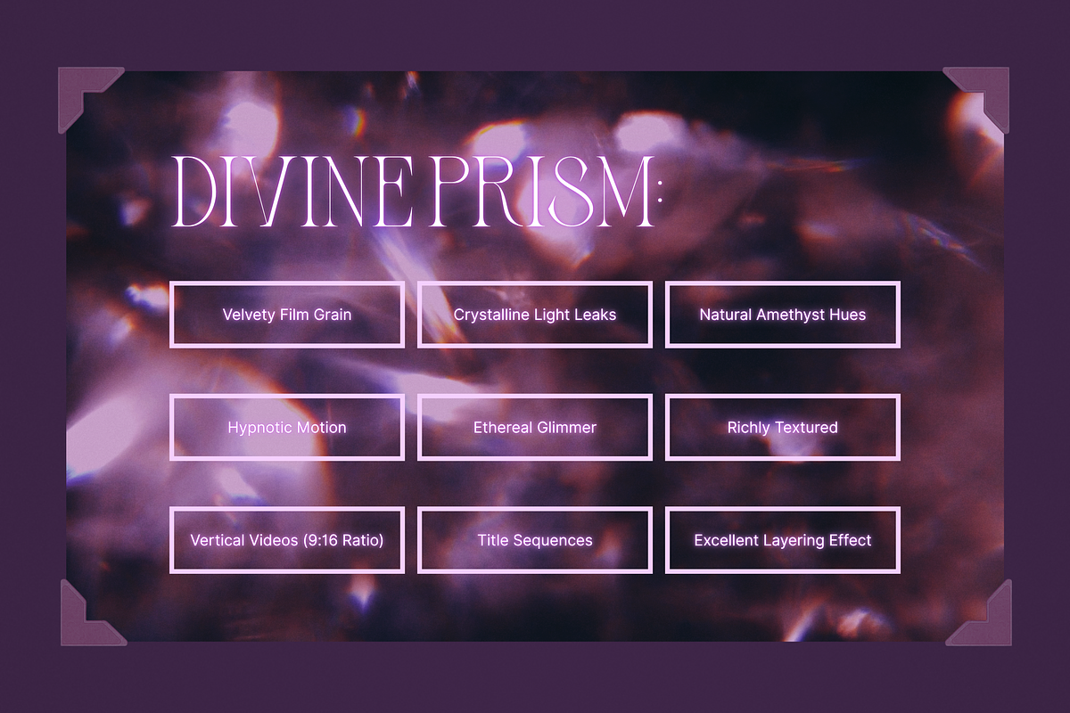 Divine Prism Video Bundle, a Social Media Template by The Flossy Finch (Photo 5 of 21)