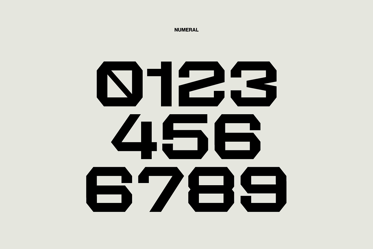 Grafisav - Athletic Display Font, a Sans Serif Font by Elmous (Photo 8 of 10)