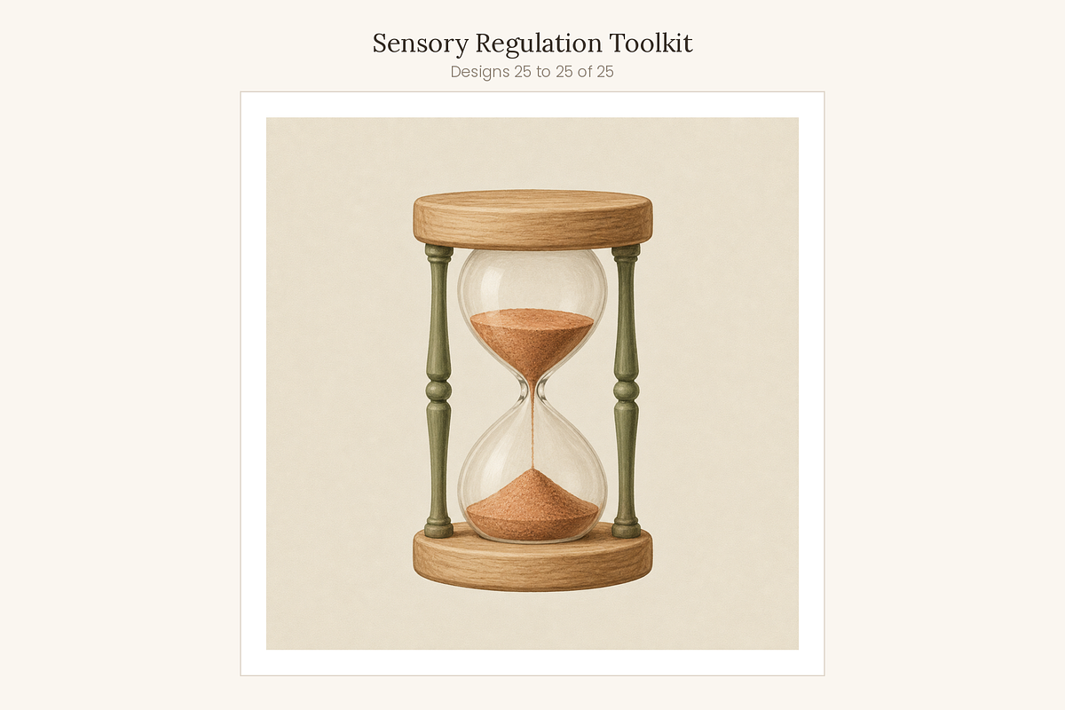 Sensory Tools Clip Art, Set of 25, an Education Illustration by LanternkinStudio (Photo 10 of 14)