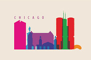USA Cities Landmarks, an Illustration by IB (Thumbnail 4 of 5)