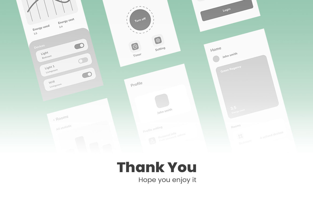 Energy Savers Wireframe Apps, a Wireframe Template by INSPR STD (Photo 5 of 6)