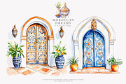 Moroccan clipart watercolor set, a Decorative Illustration by Patishop Art (Thumbnail 4 of 10)