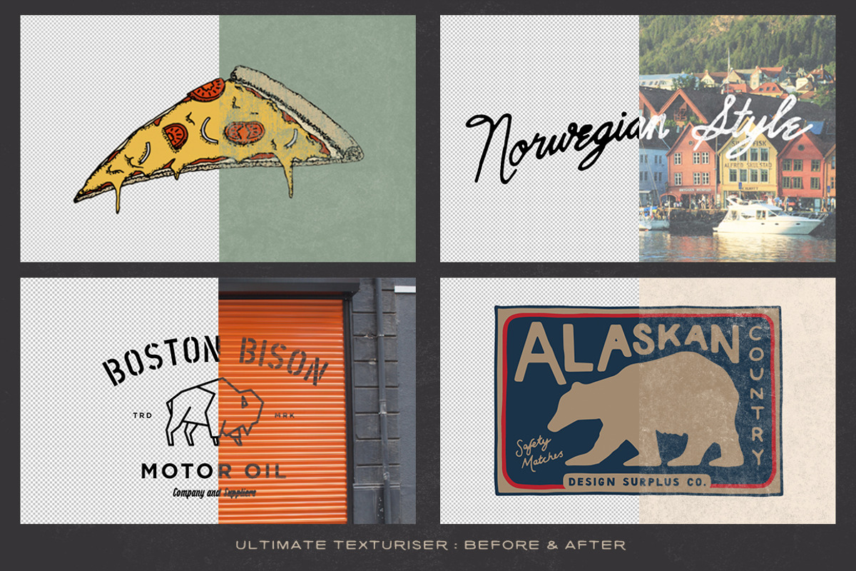 Ultimate Texturiser PSD, a Layer Style Add-On by Design Surplus (Photo 5 of 5)
