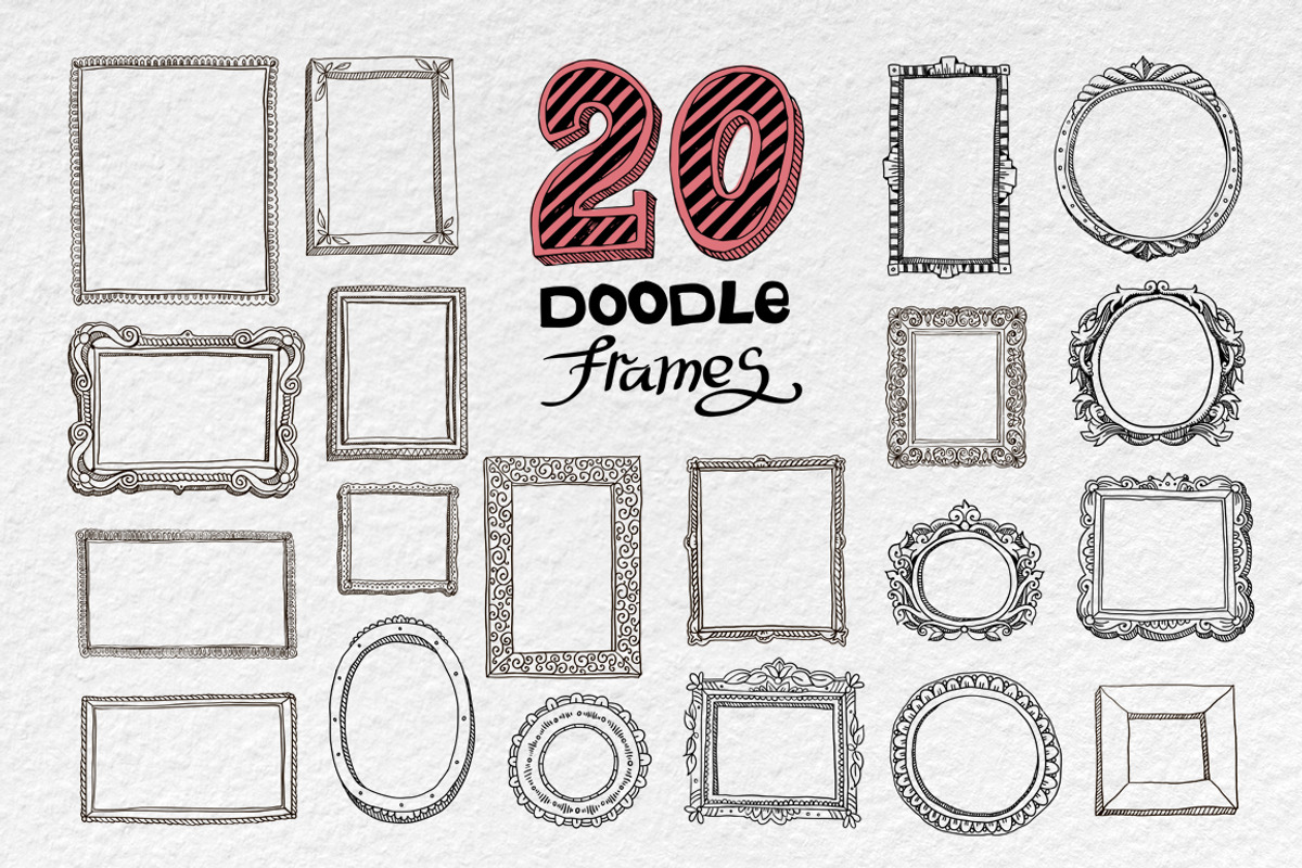 Doolde frames, a Decorative Illustration by katyabuslaeva