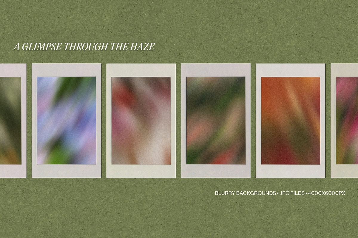 Garden Haze - Blurry Backgrounds, a Background Graphic by Dina Mae (Photo 3 of 14)